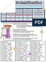 Adjektivdeklination 3 Arbeitsblatter - 56791