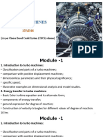 Mod 1.1.introduction To Turbomachines