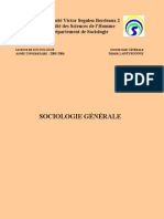 Cours Complet de Sociologie Gle