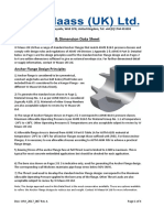 W Maass UK Anchor Flange Design Dimensional Data Sheet WM - 2017 - 007 RevA