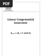 LCG Algorithm