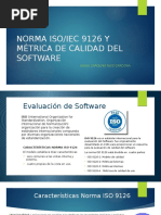 ISO 9126 Y Metricas Software - DIANA - RUIZ