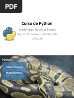 Curso de Python y ArcPy