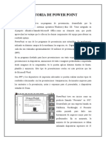 Historia de Power Point