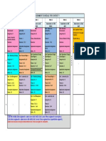 Assignment Schedule