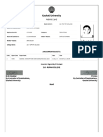 Exam Admit Card