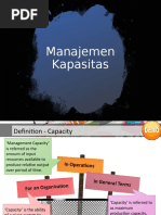 Manajemen Kapasitas