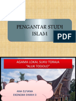 Agama Lokal Suku Toraja