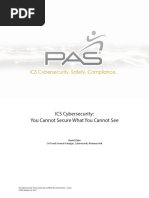 Pas Ics Cybersecurity You Cannot Secure What You Cannot See