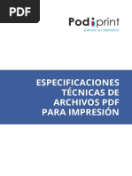 ESPECIFICACIONES TECNICAS Podiprint V3 PDF