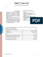 Primal CM 219 EF TDS PDF