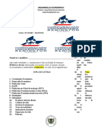 Sopa de Letras Desarrollo Económico