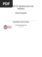 Anteproyecto de Residencia