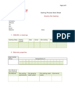 Gravity Die Casting-Casting Process Data Sheet PDF