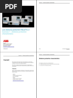 SEP671 REL670 Exercise 1 Distance Protection Characteristics