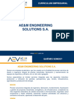 Curriculum Empresarial Ae&m