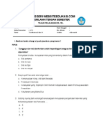 Soal PTS Kelas 6 Tema 7 Sub 2 Dan 3