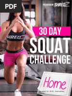 30 DAY SQUAT HOME Shredz