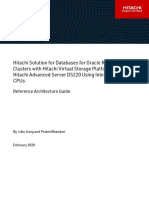 Solution For Databases For Oracle Rac With VSP 5500 Advanced Server ds220 Using Intel Cascade Lake Cpus