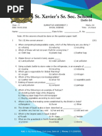 ICSE Class 5 Annual Exam Model Question Paper 1 - SOCIAL STUDIES