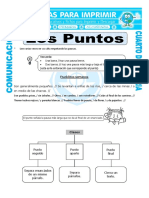 Ficha Clases de Puntos para Cuarto de Primaria PDF