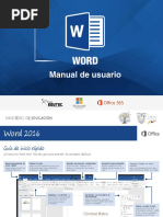 Manual de Usuario Word