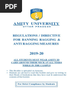 Anti Ragging Booklet LKW (2019 2020) PDF