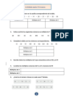 Ejercicios Múltiplos y Divisores PDF