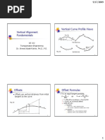 Vertical Curve Design