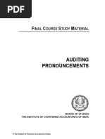 Auditing Pronouncement