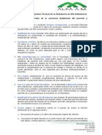 Especificaciones TAB y TAM 3100 PDF