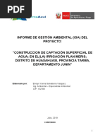 Informe de Gestion Ambiental