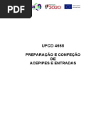 4668 - Preparação e Confeção de Acepipes e Entradas