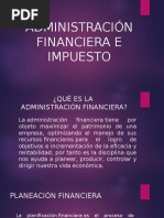 11º Administración Financiera e Impuesto