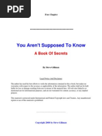 You Aren't Supposed To Know: A Book of Secrets