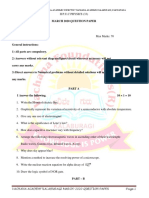 Physics Annual Exam Question March 2020 Karnataka Pu Board