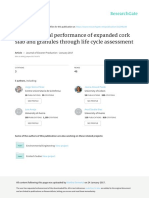 Environmental Performance of Expanded Cork Slab and Granules PDF