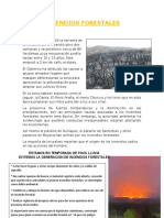 Incendios Forestales