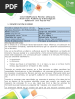 Syllabus Del Curso Hoja de Vida