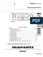 SR5002 Service Manual PDF