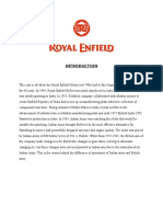 Royal Enfield Case Study