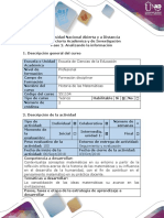 Guía de Actividades y Rúbrica de Evaluación Paso 2. Analizando La Información