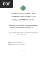 Satisfacción Sexual y Rasgos de Personalidad en Personas Trabajadoras Sexuales