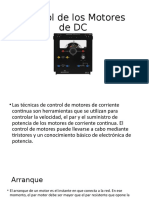 Control de Los Motores de DC