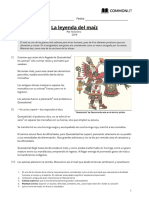 Commonlit ES La-Leyenda-Del-Maiz Student PDF