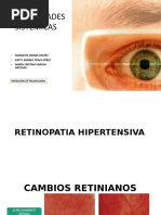 Enfermedades Sistemicas, Oftalmología