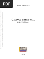 Calculo Diferencial e Integral. Borrador PDF