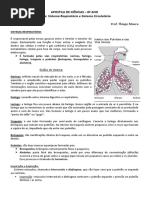 Apostila - Respiratório e Circulatório (Só Texto) PDF