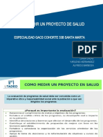 Diapositivas Como Medir Proyecto de Salud