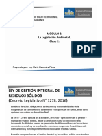 Módulo 2. La Legislación Ambiental. Clase 2 PDF